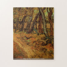 Vincent van Gogh - Garden of Saint-Paul Hospital Puzzle