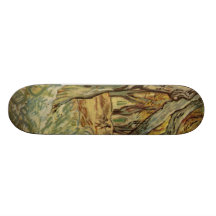 Vincent Van Gogh -  Landscape Trees Skate Decks