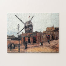 Vincent van Gogh - Le Moulin de la Galette Puzzle