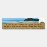 Vincent van Gogh motivational quote Bumper Sticker