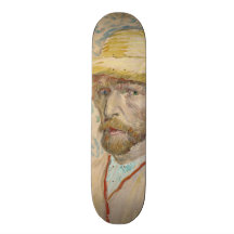 Vincent van Gogh - Self-portrait Skate Board
