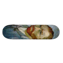 Vincent Van Gogh Self Portrait Skateboard Deck