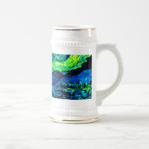 Vincent Van Gogh Starry Night Enhanced Coffee Mugs