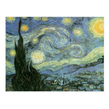Vincent Van Gogh - Starry Night Post Cards