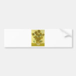 Vincent van Gogh Sunflowers 1888 Flowers Painting Bumper Sticker