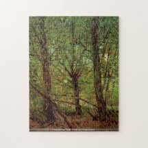 Vincent van Gogh - Trees and Undergrowth Puzzles