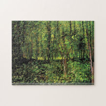 Vincent van Gogh - Trees and Undergrowth Puzzles