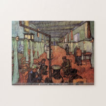 Vincent van Gogh - Ward in the Hospital in Arles Jigsaw Puzzles