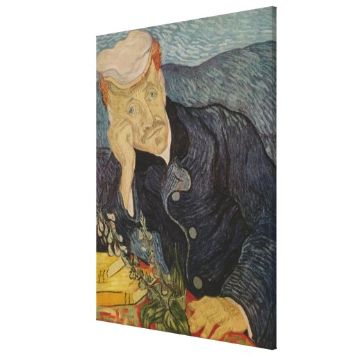 Vincent van Gogh's Portrait of Dr. Gachet (1890) Canvas Print