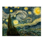 Vincent van Gogh's The Starry Night (1889) Post Cards