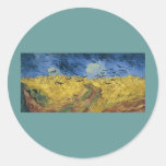 Vincent van Gogh's Wheat Field with Crows (1890) Stickers