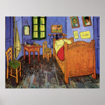 Vincent's Bedroom in Arles by Vincent van Gogh Print