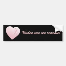 Vinden van een remedie! Bumper Sticker