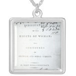 Vindication of the Rights of Woman' Custom Necklace