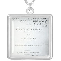 Vindication of the Rights of Woman' Custom Necklace