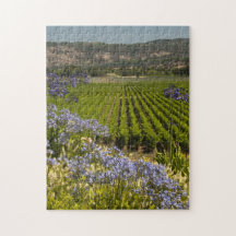 Vineyard and Flowers Puzzle