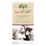 Vineyard Save the Date Announcement (Parchment) Photo Card Template