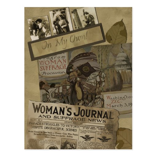 Vintage 1913 Women's Suffrage Postcard