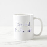 Vintage 1920s Wedding Beautiful Bridesmaid Mug