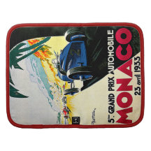 Vintage 1933 Monaco Race Rickshaw Folio Planner