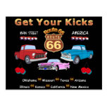 Vintage 1950s  Route 66 Postcards