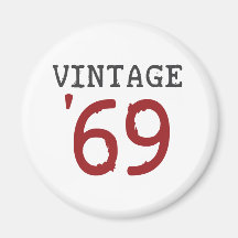 Vintage 1969 magnet