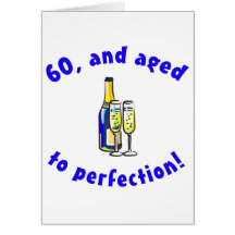 Vintage 60th Birthday Card