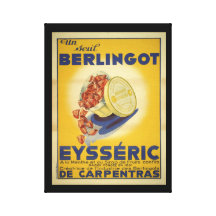 Vintage Advertising  Print - French Canvas Prints