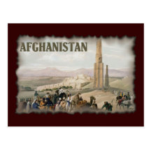 Vintage Afghanistan Postcard