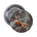 Vintage Aircraft Button Badge