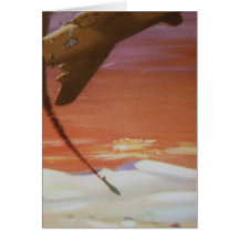 Vintage Aircraft Card