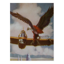 Vintage Aircraft Postcard