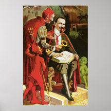 Vintage Alexander Fredrik Magic Poster