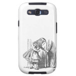 Vintage Alice in Wonderland looking for the door Samsung Galaxy S3 Covers