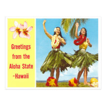 Vintage Aloha Postcards