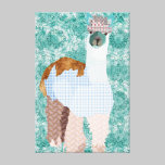 Vintage Alpaca Art Canvas canvas prints