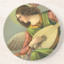 Vintage Angel Coaster