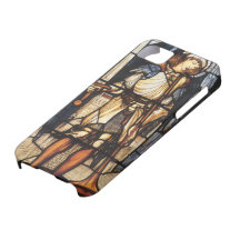 Vintage Archangel, Saint Michael by Burne Jones iPhone 5 Case