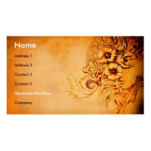 Vintage Art Business Cards