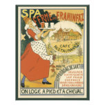 Vintage Art Nouveau; Beer Bar Cafe and Restaurant Personalised Invite