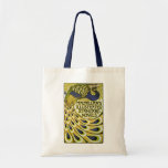 Vintage Art Nouveau, Macmillan's Peacock Feather Canvas Bags