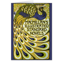 Vintage Art Nouveau, Macmillan's Peacock Feather Greeting Cards