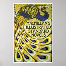 Vintage Art Nouveau, Macmillan's Peacock Feather Print