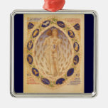 Vintage Astrology, Antique Celestial Zodiac Chart Christmas Tree Ornaments