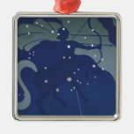 Vintage Astrology Sagittarius Constellation Zodiac Christmas Tree Ornaments