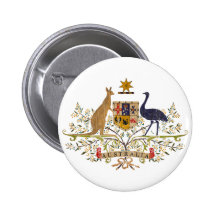Vintage Australia Coat Of Arms Pins