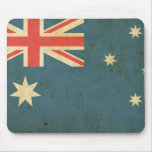 Vintage Australia Flag Mousepads