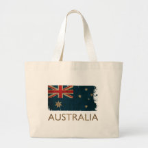 Vintage Australia Tote Bags