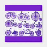 Vintage Bicycles Fridge Magnets