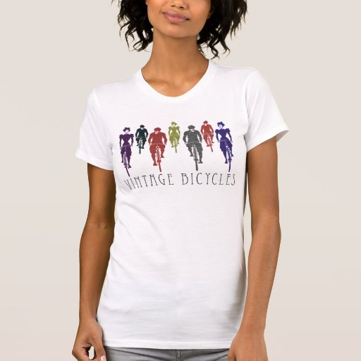 Vintage bicycles tshirt